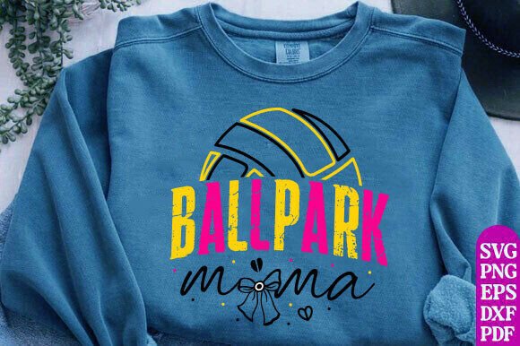 Ballpark Mom SVG: A Versatile Embroidery Design