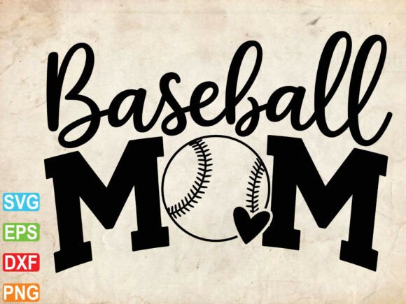 Baseball Mom SVG: A Perfect Embroidery Design