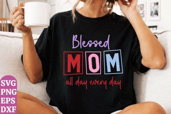 Blessed Mom SVG: A Heartfelt Embroidery Design