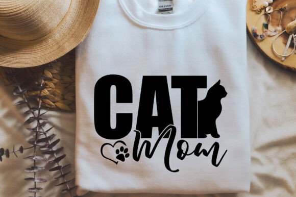 Cat Mom SVG: A Charming Design for Embroidery