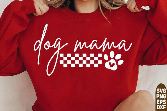 Charming Dog Mama Svg for Embroidery Projects