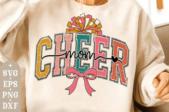 Cheer Mom Svg: A Versatile Design for Embroidery Projects