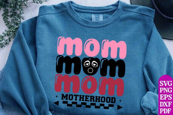 Mom Motherhood Png, Svg for Personalized Gifts