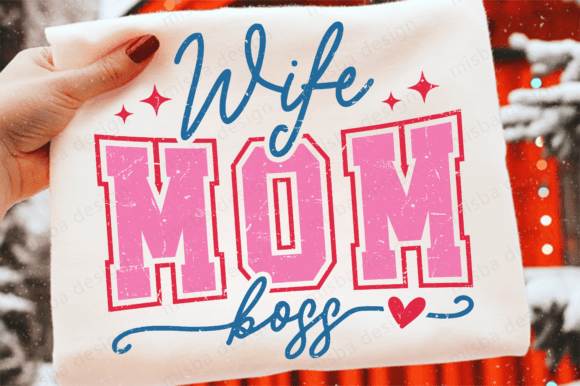 Mom Wife Boss SVG PNG: Versatile and Stylish