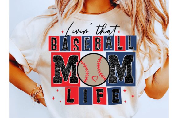 Retro Baseball Mom SVG: A Sparkling Embroidery Gem