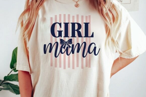 Review of Striped Coquette Girl Mama Svg Mom SVG