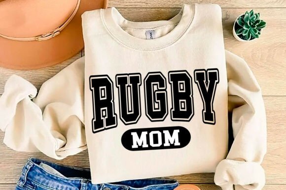 Rugby Mom Svg Png: A Versatile Design for Embroidery