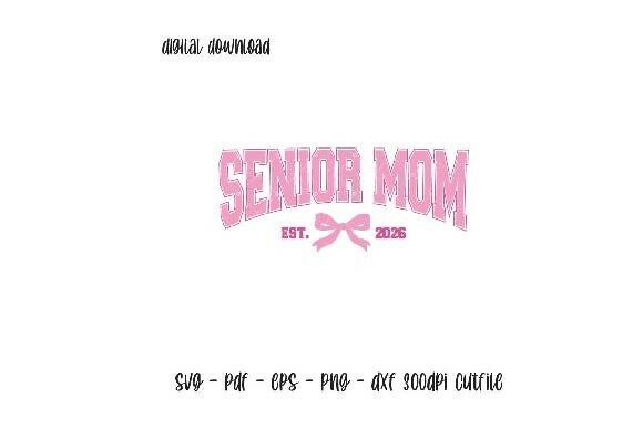 Senior 2026: A Stylish Embroidery Design for Graduation Gear