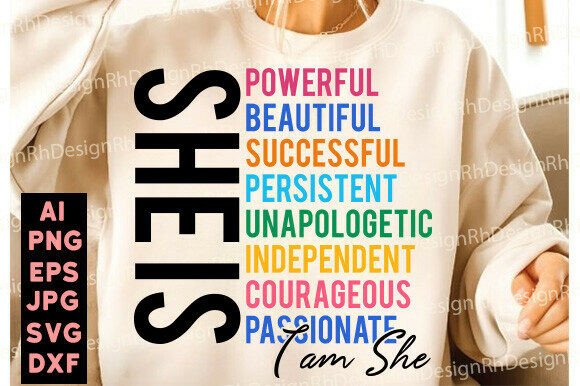 She is Mom SVG: A Heartfelt Mother's Day Design